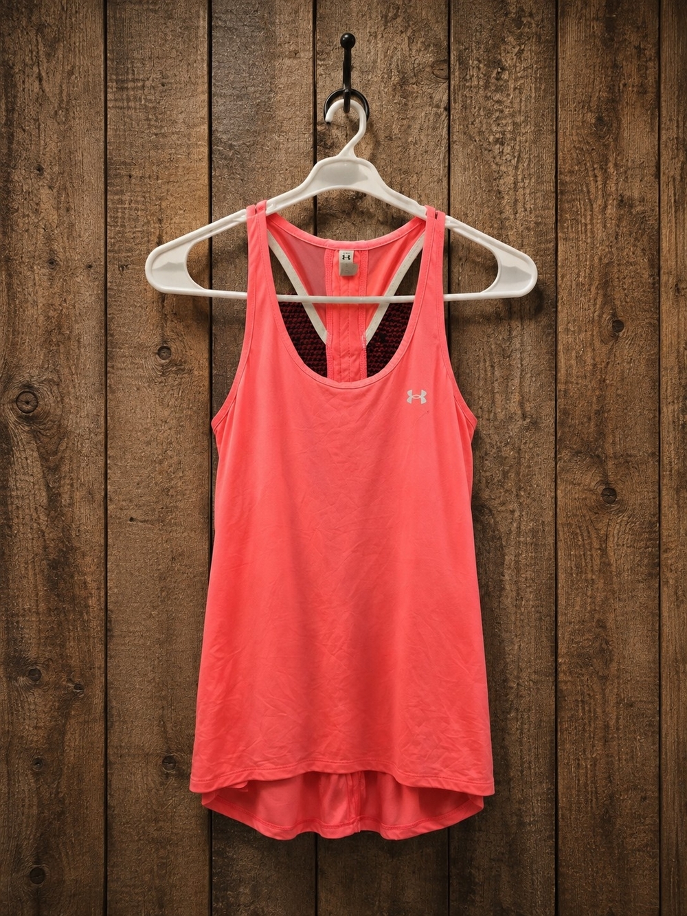 Under Armour Women's Hot Pink Racerback Performance Tank XL
